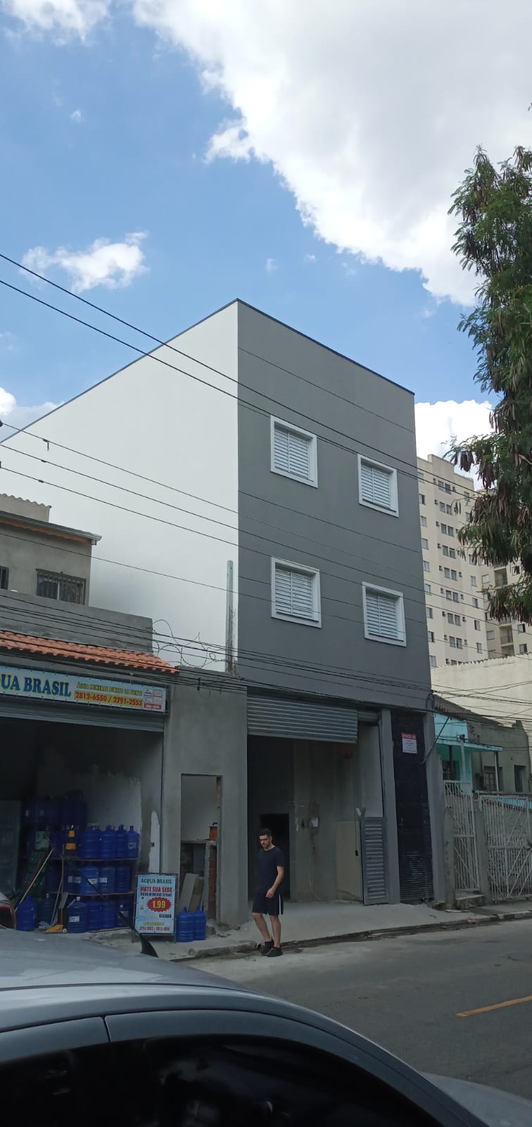 Fachada de prédio comercial pintada pela Prime Pintura